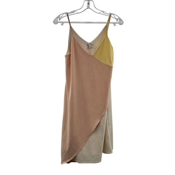 Cato Women's Sleeveless Asymmetrical Shift Dress Size Size Small Colorblock - Picture 1 of 9